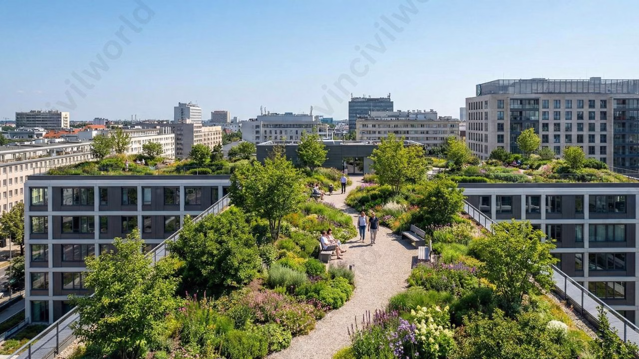 Green Roof systems – Types, Features and Advantages