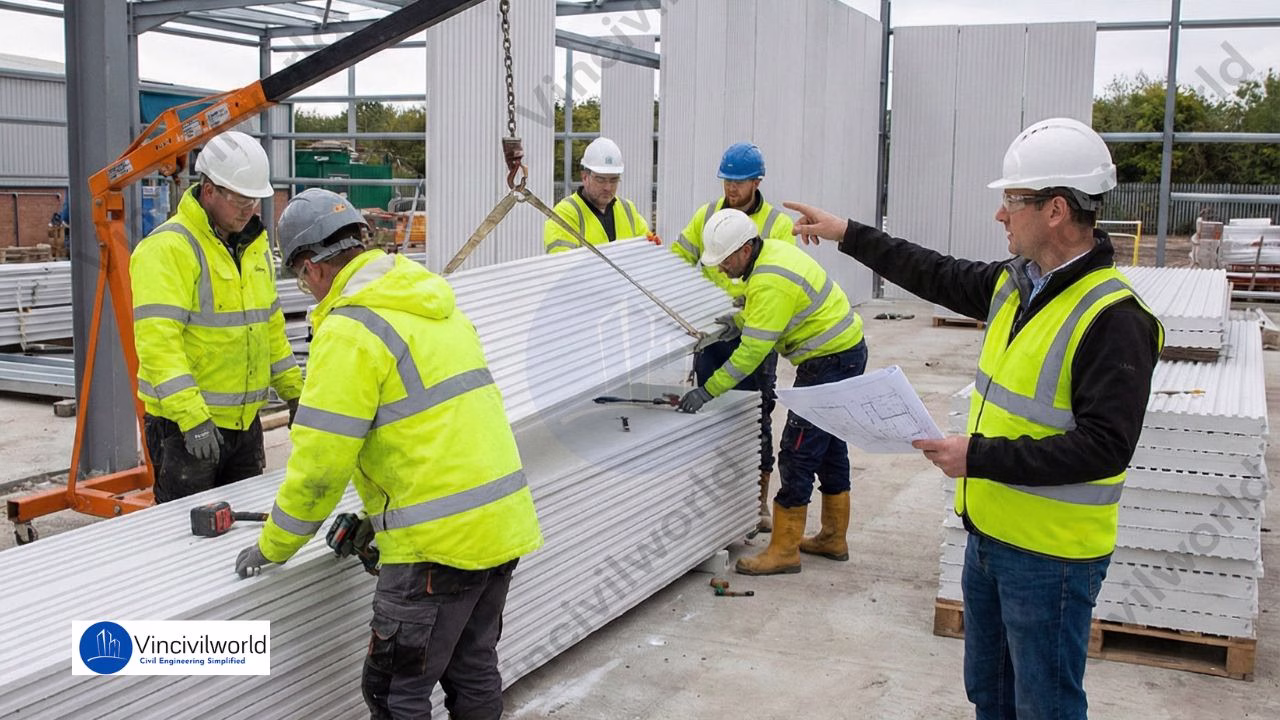 ALC Panel – Autoclaved lightweight Concrete Panel