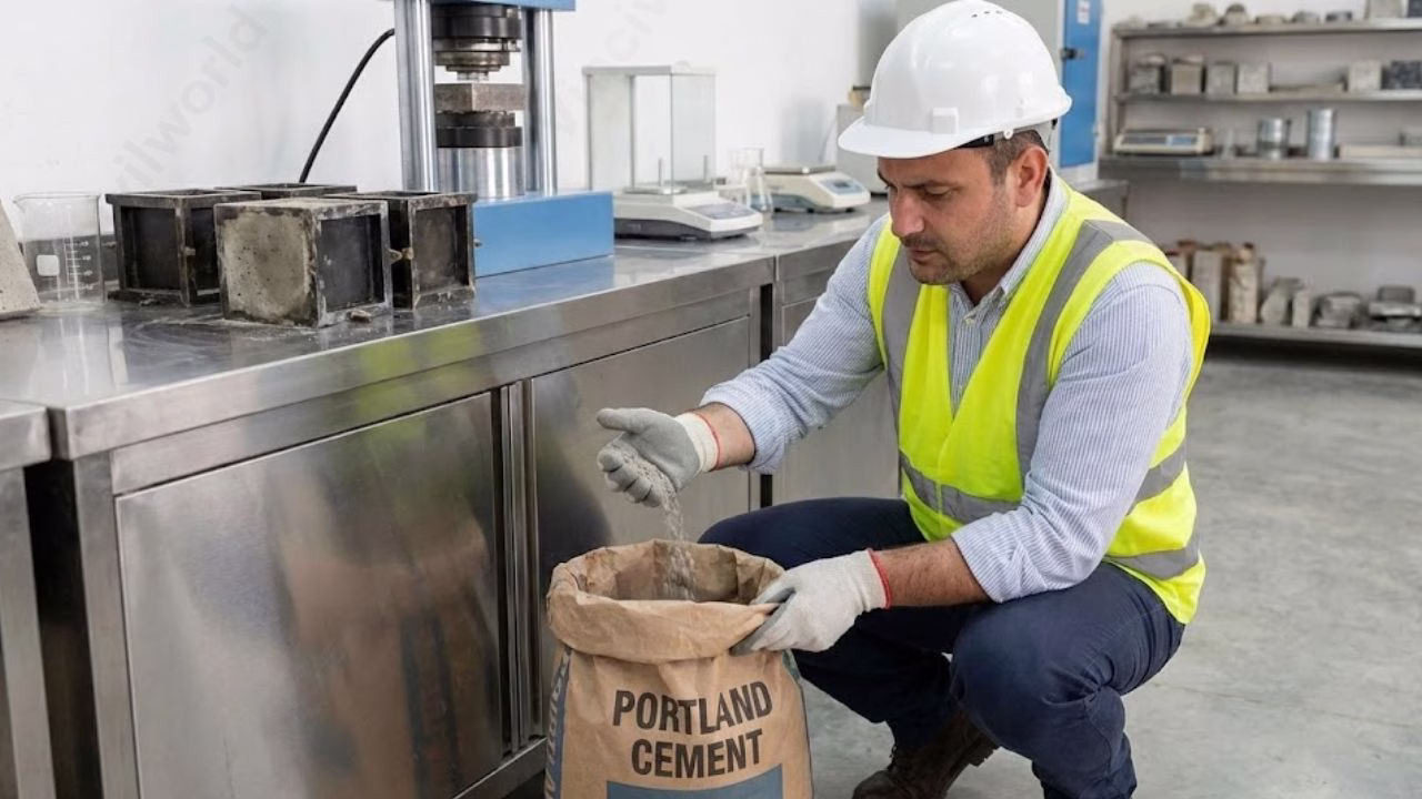 testing methods of cement
