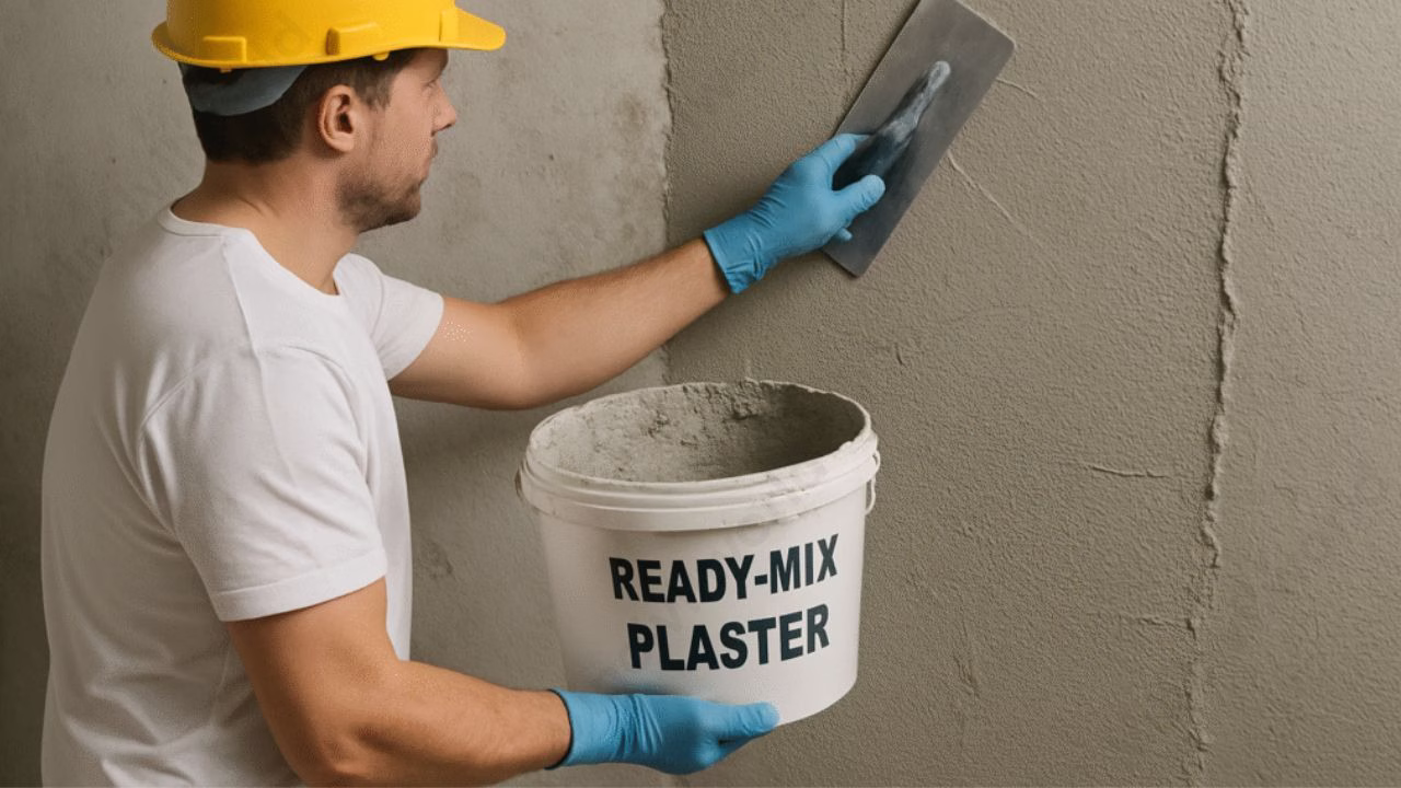Ready mix Plaster vs Conventional plaster – Which one is best ?
