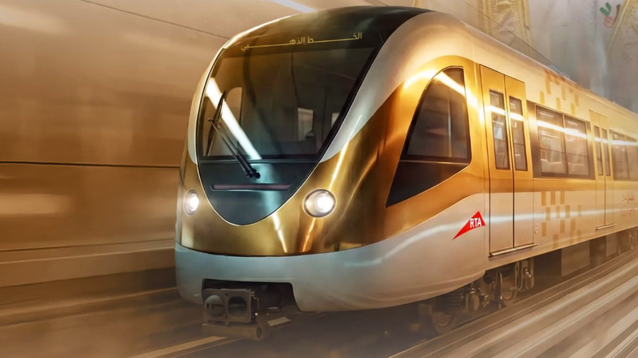 Dubai Gold Line Metro: Dh34 Billion Expansion to Connect 15 Key Areas by 2032